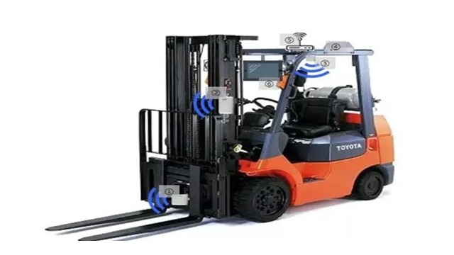 RFID intelligent forklift, the advantages in the application of RFID warehouse management system