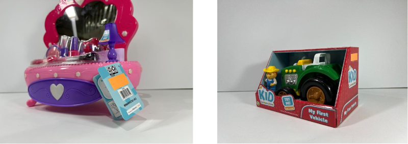 Comparison of toy label specifications